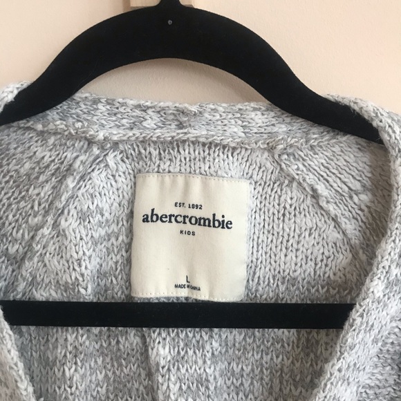 Grey white cardigan - Picture 3 of 4